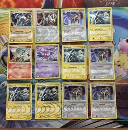 Vintage Pokemon Card Lot Holo Fire Arceus - Image 1