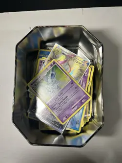 Pokemon Trading Card Game Nidorina & Pidgeot EX Regular Holo Card Lot in Tin - Image 1