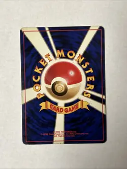 Misty's Tears (Banned Art) Gym 1 Heroes - Japanese Pokemon Card - 1998 TCG - Image 2