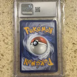 CGC MINT 9 Pikachu Black Star Promo 214 Illustration Contest Pokemon Card - Image 2