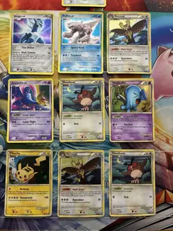 Vintage Pokemon Card Lot Holo Promo Fire Palkia Wobbufet Pikachu - Image 2