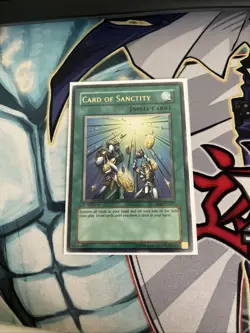 Card of Sanctity (UTR) TLM-EN037 The Lost Millennium 1st Edition NM - Image 1