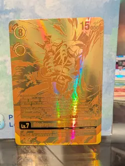 ShineGreymon: Burst Mode ACE BT17-041 SR Textured Digimon TCG Card English - Image 1