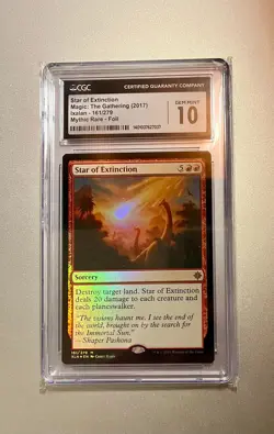 STAR OF EXTINCTION Ixalan Foil Mythic CGC 10 Gem Mint MTG Magic the Gathering - Image 1