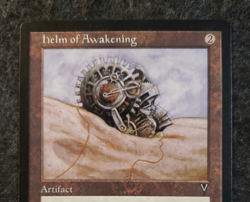 Helm Of Awakening Magic The Gathering Visions Uncommon NEVER PLAYED (DS3D1C8) - Image 3