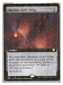 MTG - #63 Machine God's Effigy (Extended Art) - Commander: The Brothers' War - Image 1