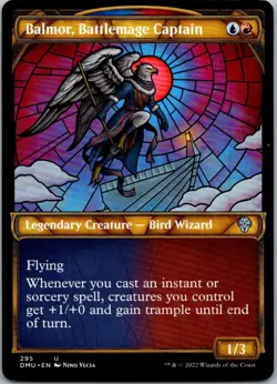 Balmor, Battlemage Captain (Showcase) U Dominaria United 295 NM Normal - Image 1