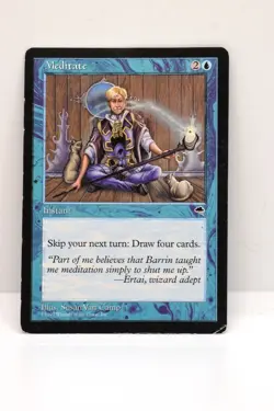 MTG, MEDITATE, MIRAGE, NM, (LP) - Image 1