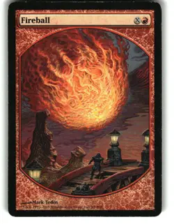 Magic the Gathering - Magic Player Rewards Fireball 2010 3 Promo - Image 1