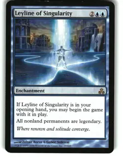 Magic the Gathering - Guildpact Leyline of Singularity 2006 29 Rare - Image 1