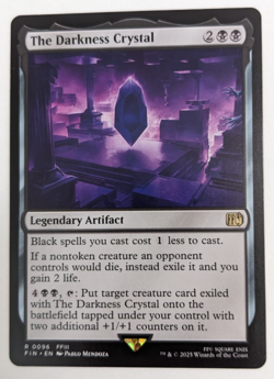 The Darkness Crystal (0096) Final Fantasy FIN, Magic MtG, Regular - NM! - Image 1
