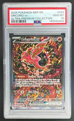 140342402 Oricorio ex 2025 Pokemon Black Star Promos #024 PSA 10 - Image 1