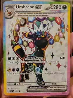 Pokemon TCG Umbreon and Espeon Ex Promo Card - Image 1