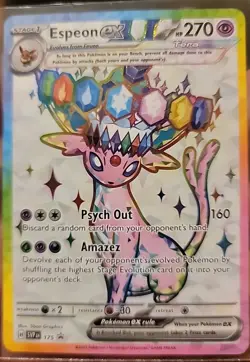 Pokemon TCG Umbreon and Espeon Ex Promo Card - Image 3