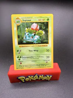 Pokemon TCG Ivysaur Base Set, Shadowless Uncommon 30/102 - LP - Image 1