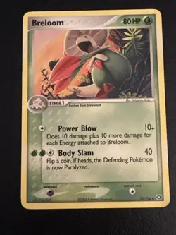 Pokemon - Breloom - 22/106 - EX Emerald - Vintage 2005 - Image 1