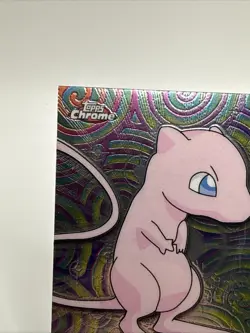 2000 Pokemon Topps Chrome Mew #151 Series 2 - LP - POKEMON - No Reserve $9.99 ++ - Image 2