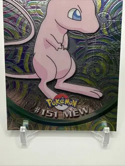 2000 Pokemon Topps Chrome Mew #151 Series 2 - LP - POKEMON - No Reserve $9.99 ++ - Image 4