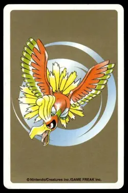 Miltank Queen of Hearts Ho-Oh Poker Deck Pokemon Japanese ~ HP Stained - Image 2