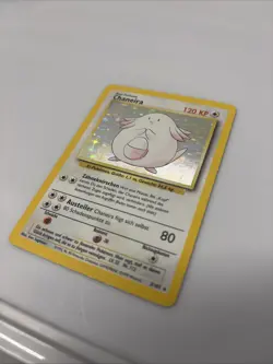 Pokemon TCG Chaneira Base Set German 1st Edition 3/102 Holo Rare - Image 2