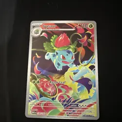 Ivysaur Illustration Rare 134/132 Near Mint Mega Evolution Pokemon TCG English - Image 1
