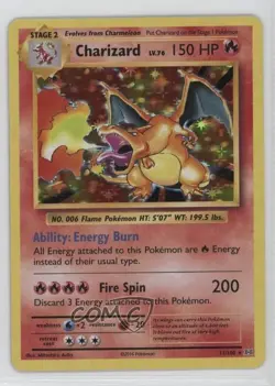 Charizard Holo Pokemon XY Evolutions 20th Anniversary #11 - Image 1