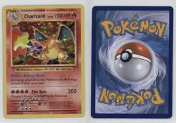 Charizard Holo Pokemon XY Evolutions 20th Anniversary #11 - Image 3