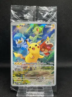 Pikachu 027 Promo Holo Black Star Sealed New Pokemon TCG NM - Image 1
