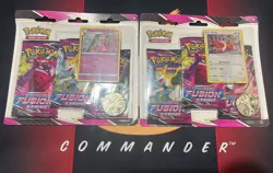 Pokemon TCG Fusion Strike 2- 3 Pack Blister Factory Sealed Espeon-Eevee - Image 1