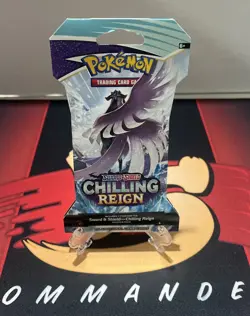 Chilling Reign Sleeved Pokemon Tcg Booster Packs - Complete Full Art Set - Image 5