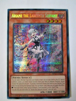 Yugioh! Ariane The Labrynth Servant Mp23-En228 Prismatic Secret Near Mint!! - Image 1