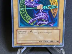 *** DARK MAGICIAN *** ORIGINAL ULTRA RARE SDY-006 HP Wrinkled YUGIOH! - Image 3