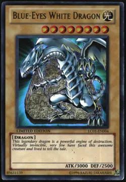Yu-Gi-Oh! - Legendary Collection 1 Blue-Eyes White Dragon 2010 LC01-EN004 LE - Image 1