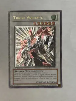 YUGIOH PINK Turbo Warrior CSOC-EN038 Ultimate Rare 1st Edition LP - Image 1