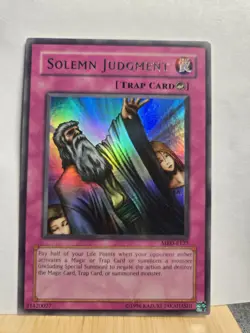 Yu-Gi-Oh! TCG Solemn Judgment Metal Raiders MRD-E127 Unlimited Ultra Rare - Image 1