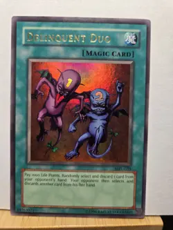 Yu-Gi-Oh! TCG Delinquent Duo Magic Ruler MRL-039 Unlimited Ultra Rare Holo - Image 1
