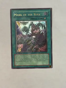 YUGIOH GREY PRINT Mark of the Rose CSOC-EN047 Ultimate Rare 1st Edition LP - Image 1