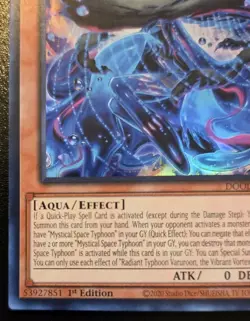Radiant Typhoon Varuroon, The Vibrant Vortex DOOD-EN016 Super Rare Yu-Gi-Oh! TCG - Image 4