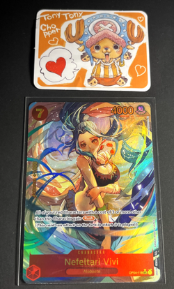 Nefeltari Vivi (118) (Alternate Art) OP04-118 One Piece LP - Image 2