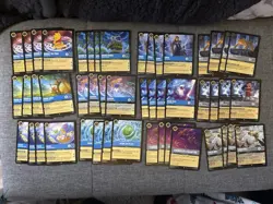 Disney Lorcana Fabled Complete C/U/Rare/SR Play Set x4 each 772x Cards - Image 5