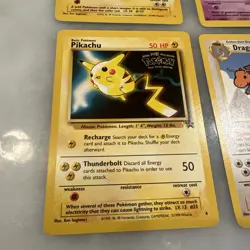 Pokemon 1999 The First Movie Black Star Promo Card Set Of 4 Complete Set NM - Image 2