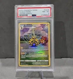 Pokemon TCG Electivire GG08/GG70 Crown Zenith Ultra Rare Full Art Holo Card - Image 1