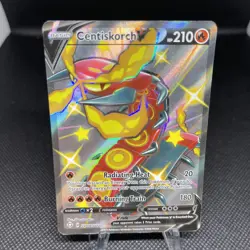 Centiskorch V - 179/189 - Pokemon Darkness Ablaze Sword Shield Full Art Card DMG - Image 1