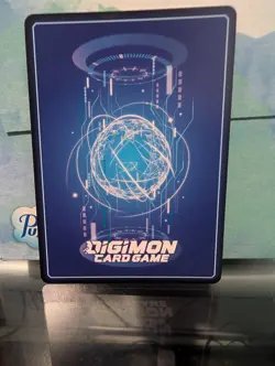 Digimon Card Game Nokia Shiramine BT22-084 Alternative Art SP SR Cyber Eden - Image 2