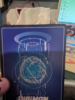 Digimon Card Game Nokia Shiramine BT22-084 Alternative Art SP SR Cyber Eden - Image 3