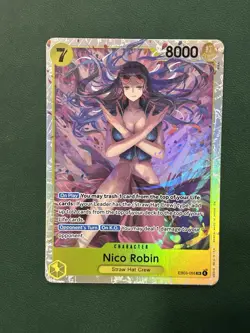 Nico Robin EB03-055 ENGLISH SR ONE PIECE Heroines Edition - ONE PIECE Card Game - Image 1