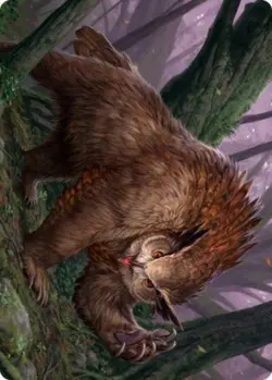 Owlbear Art Card x1 - Art Series: Adventures in the Forgotten Realms - NM-Mint, - Image 1