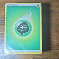 Pokemon TCG Grass Energy Card Pack English Standard Size 2020 - Image 5