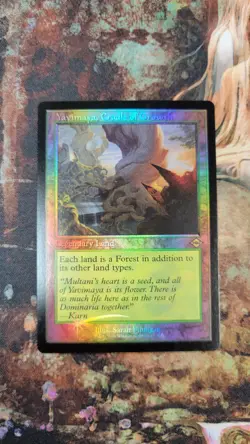 MTG Yavimaya Cradle of Growth Retro Frame FOIL Modern Horizons 2 MH2 NM - Image 1