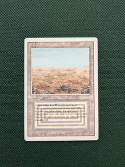MTG Scrubland Revised English Magic the gathering - Image 1